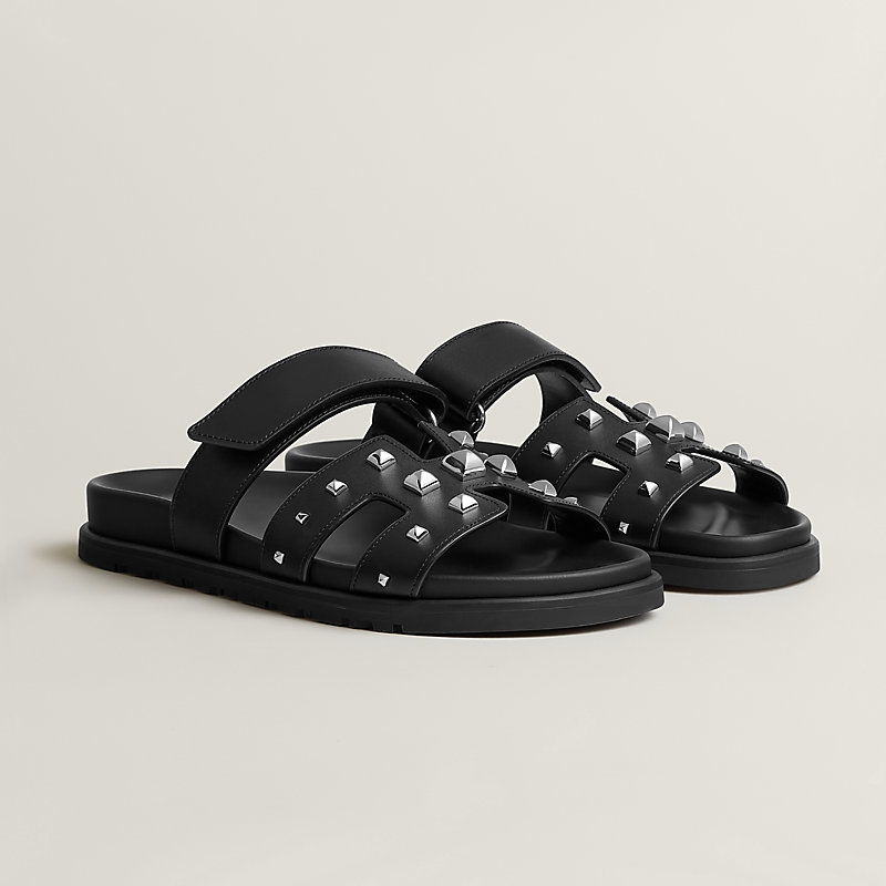 サンダル 《シプレ》 - ブラック | Hermès - エルメス-公式サイト